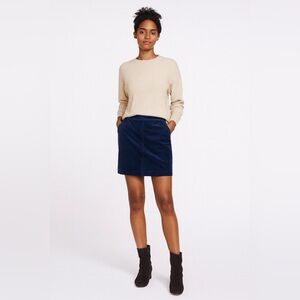 Boden Blue Mini Skirt
